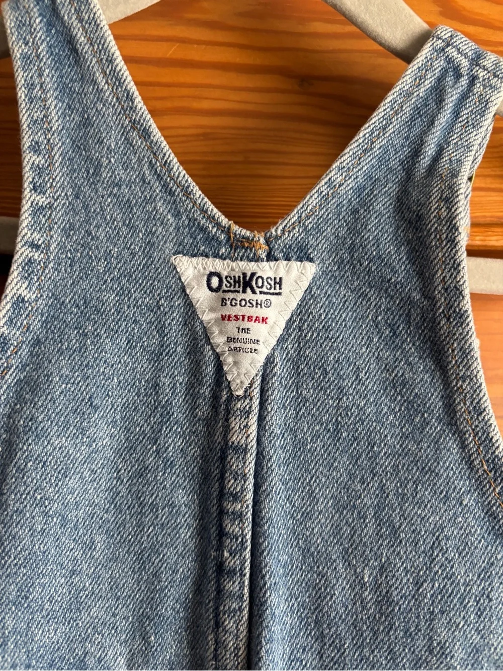 Oshkosh B’Gosh Vintage Vestbak 100% Cotton Overalls Size 3-6 Months